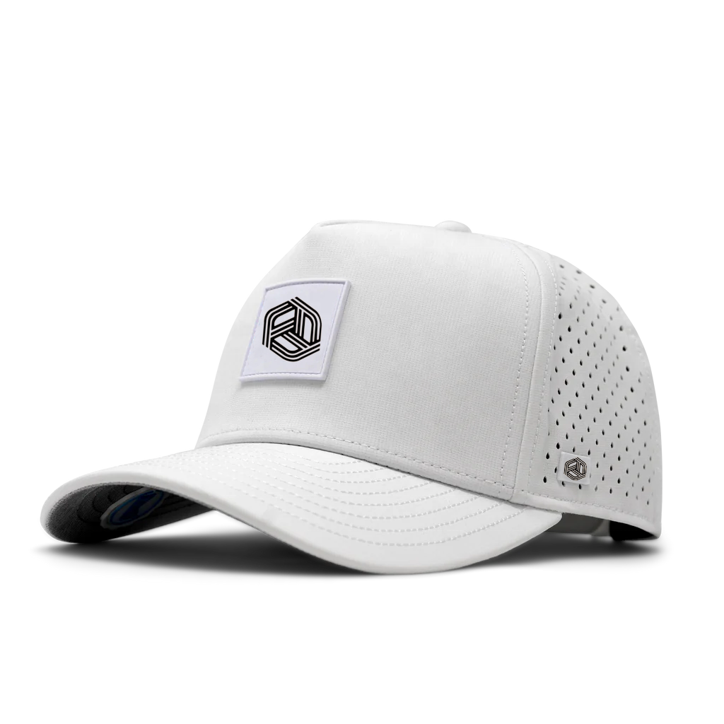 Custom Pvc Patch 5 Panel Breathable Waterproof Sports Caps High Quality Adjustable Laser Cut Hole