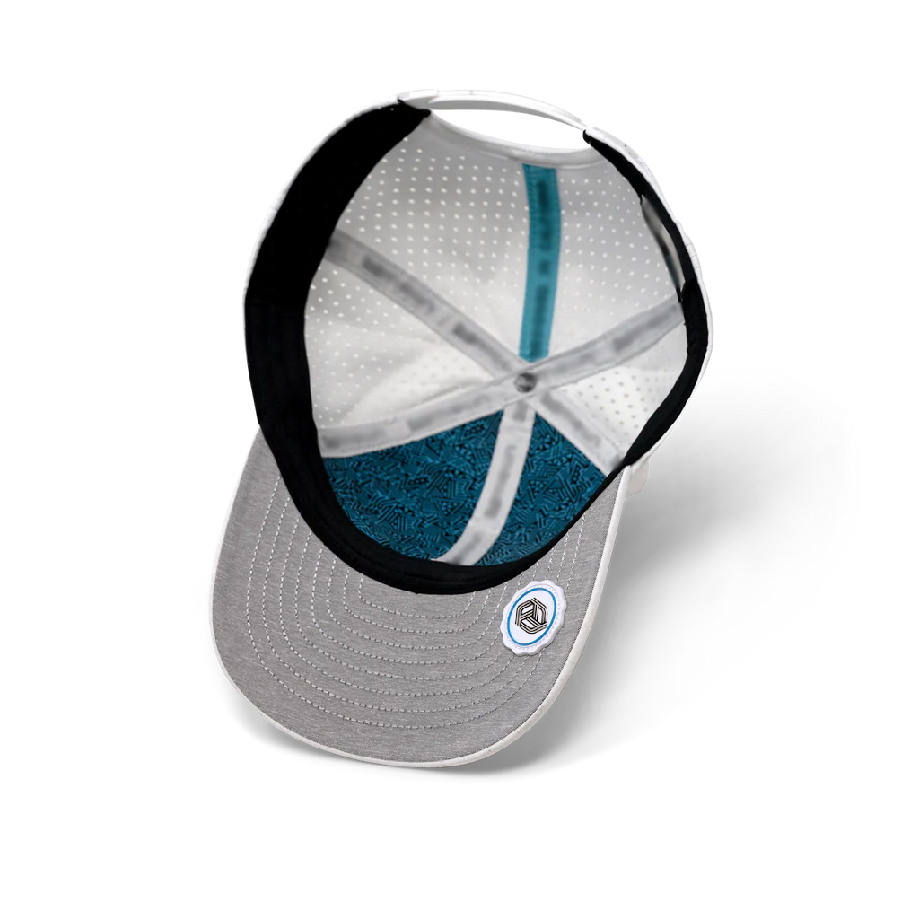 Custom Pvc Patch 5 Panel Breathable Waterproof Sports Caps High Quality Adjustable Laser Cut Hole