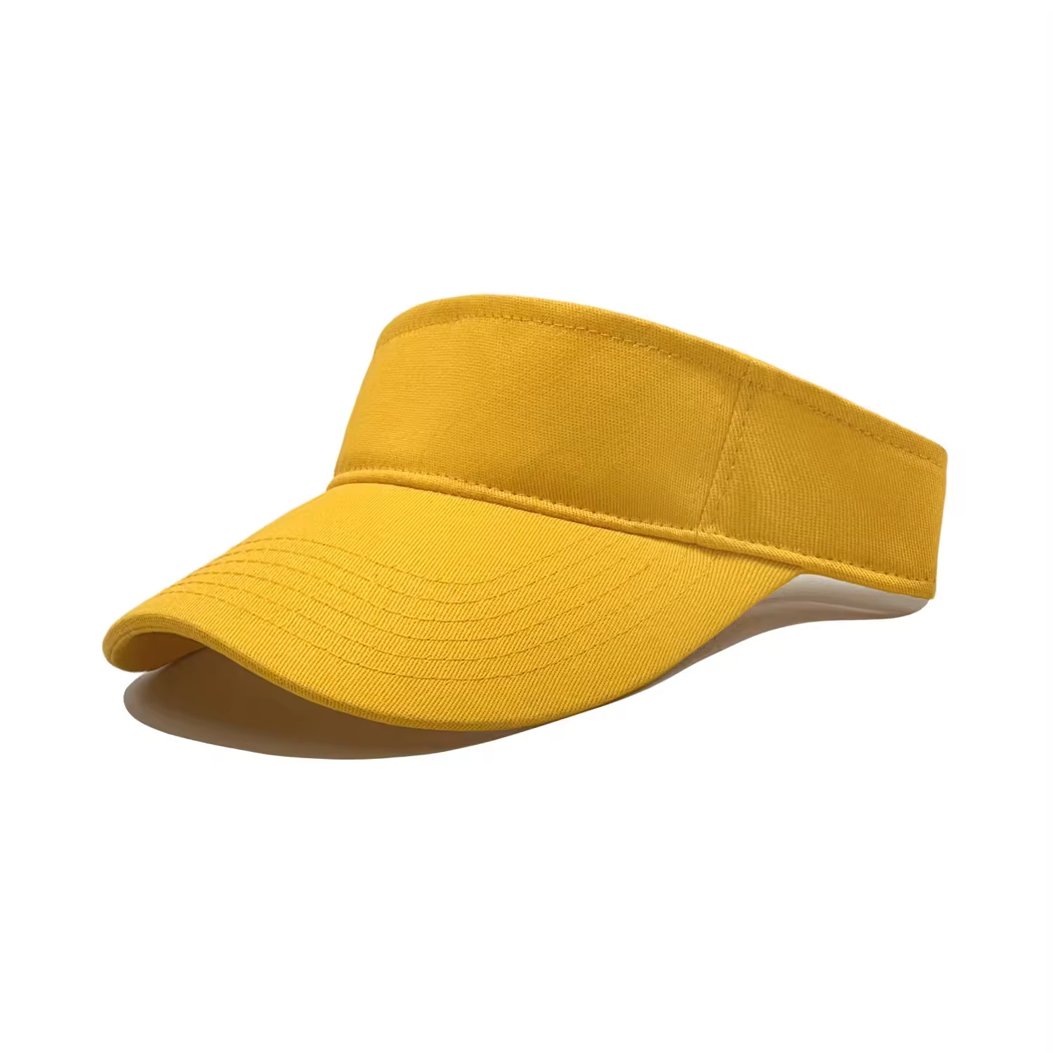 Sport Golf Visor Hat for Men Women,Custom Logo Embroidered High Quality 100% Cotton Summer Beach Visor Baseball Cap