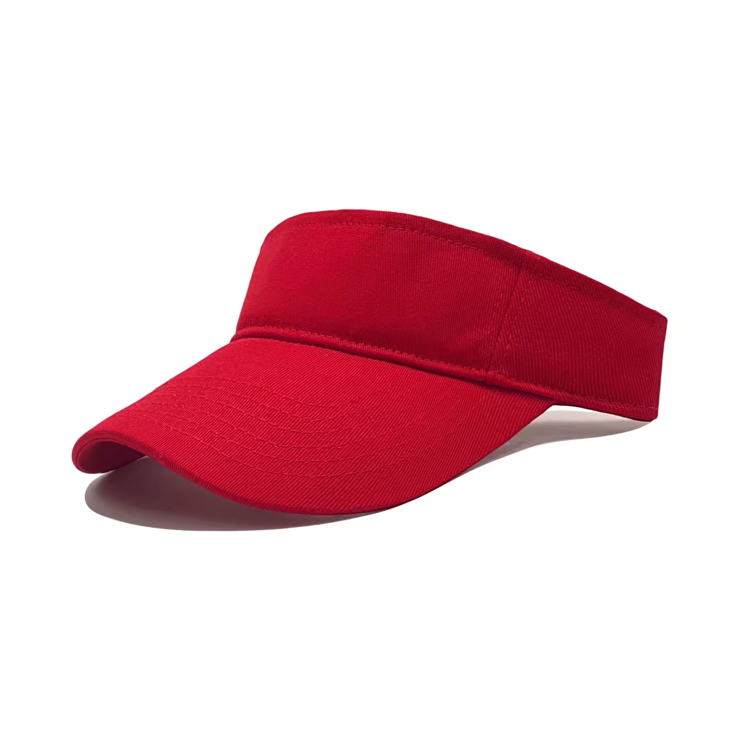Sport Golf Visor Hat for Men Women,Custom Logo Embroidered High Quality 100% Cotton Summer Beach Visor Baseball Cap