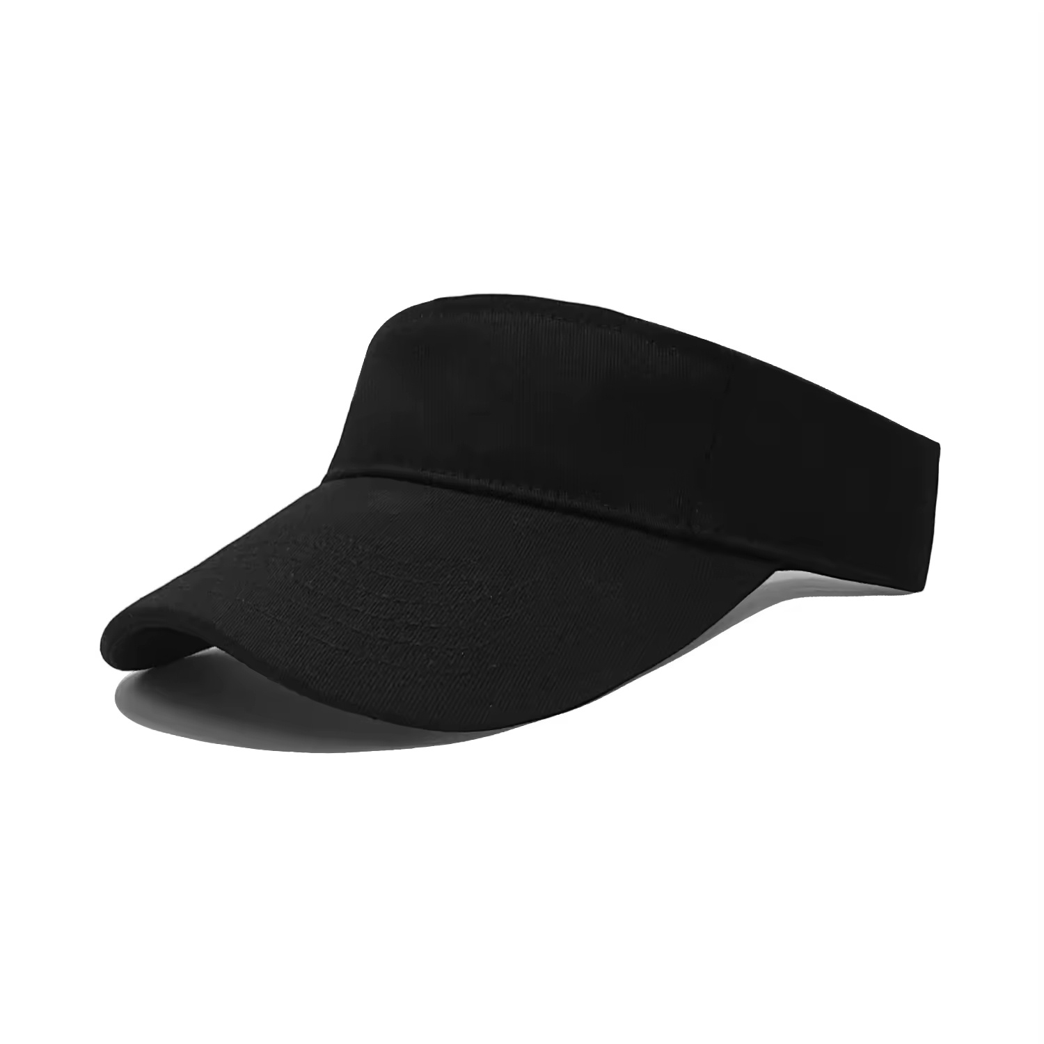 Sport Golf Visor Hat for Men Women,Custom Logo Embroidered High Quality 100% Cotton Summer Beach Visor Baseball Cap