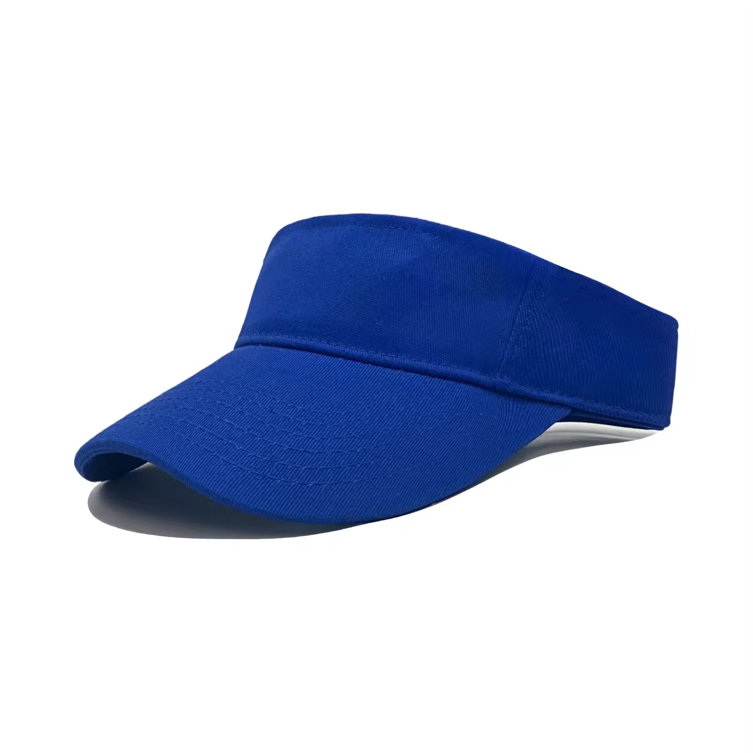 Sport Golf Visor Hat for Men Women,Custom Logo Embroidered High Quality 100% Cotton Summer Beach Visor Baseball Cap