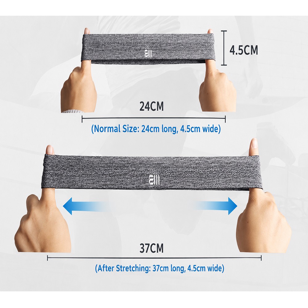 Sports headbands for men and women, sweatbands for fitness, yoga, basketball, running, antiperspirant headbands, sweat-absorbing headbands, cross-border customization.