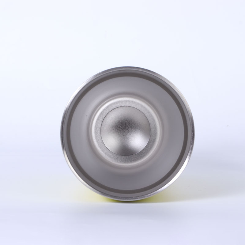 Stainless steel vacuum insulated mug with double lids and optional straw for direct drinking; portable car coffee mug.