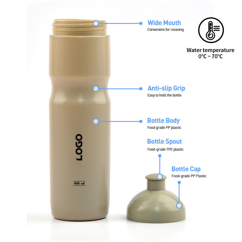 Factory Direct BPA-Free Leak-Proof Eco-Friendly Unique Customized Lightweight Water Bottle Marathon Races Thin Running Outdoor