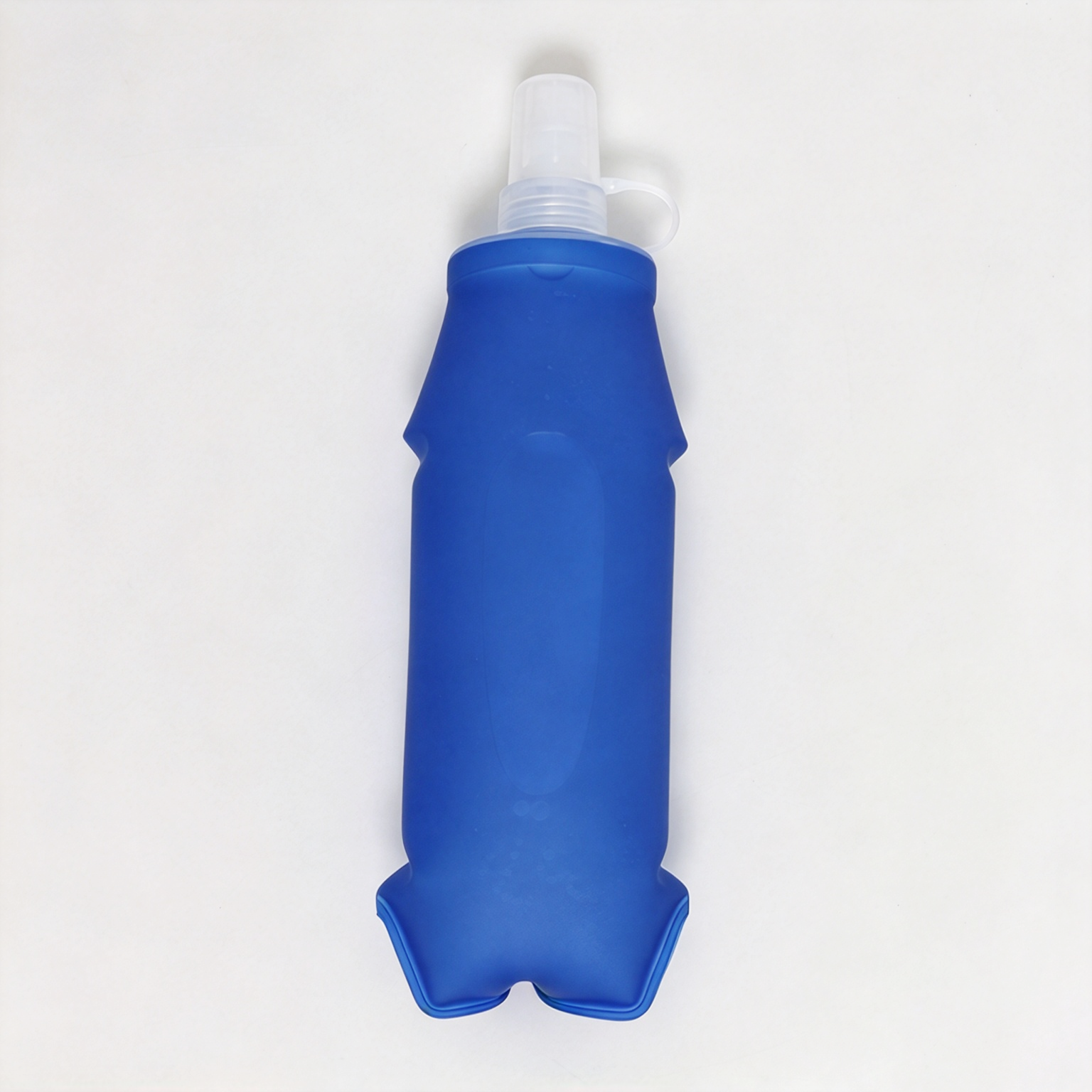 TPU Soft Folding BPA-Free Collapsible 250-500ml Hydration Flask for Running Hiking & Cycling