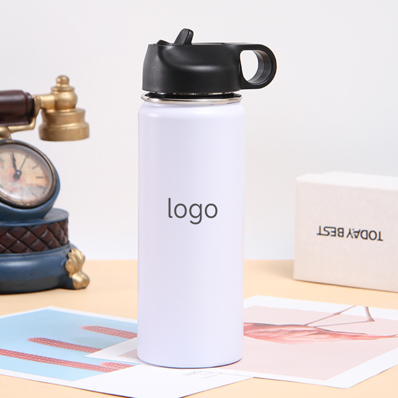Large-capacity outdoor water bottle, 304 stainless steel insulated cup, 64oz sports water bottle