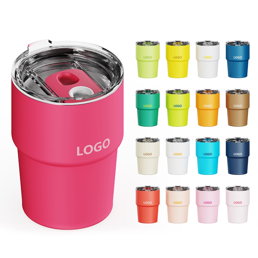 304 Stainless Steel Folding Car Cup, Home Coffee Cup, Car Thermos, Portable Leak-proof Travel Mug