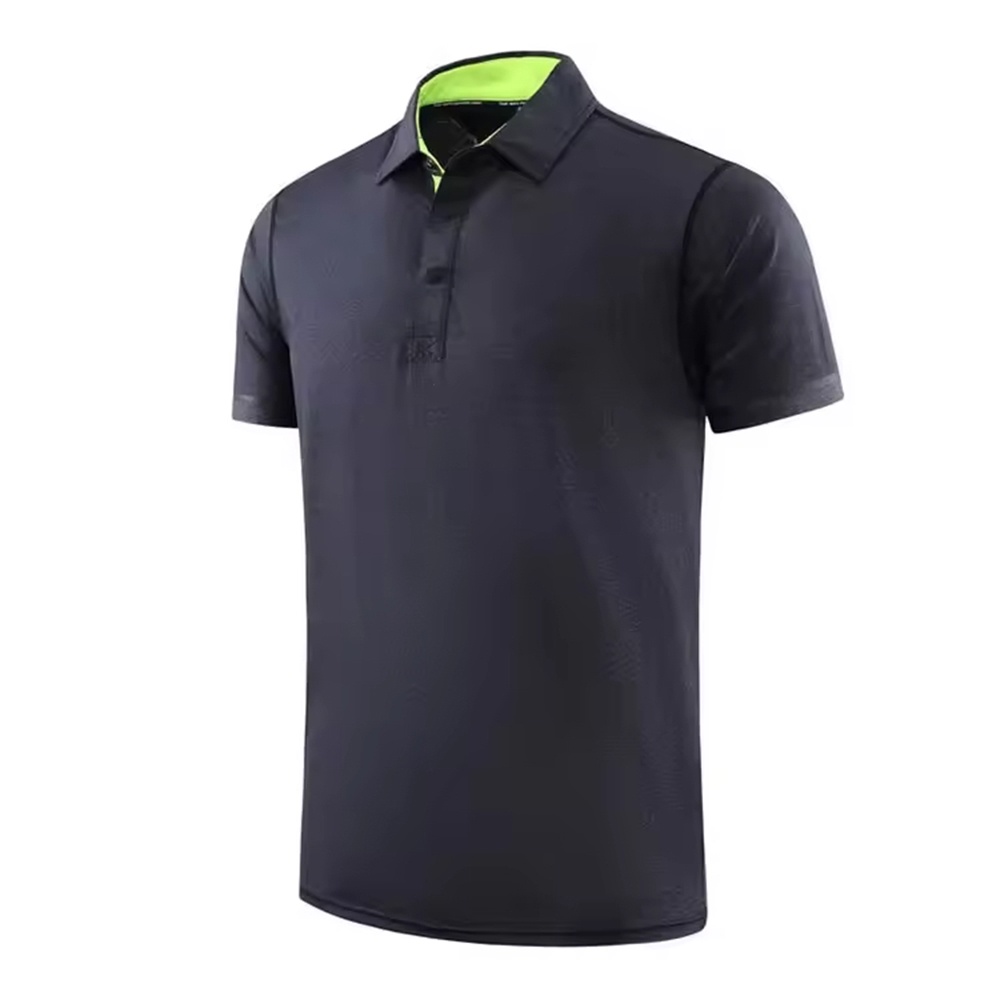 Custom Logo Men's for Polo Shirt Solid Color Short Sleeve Sport Golf Shirt Embroidered Printed Elastane Polo T-Shirt