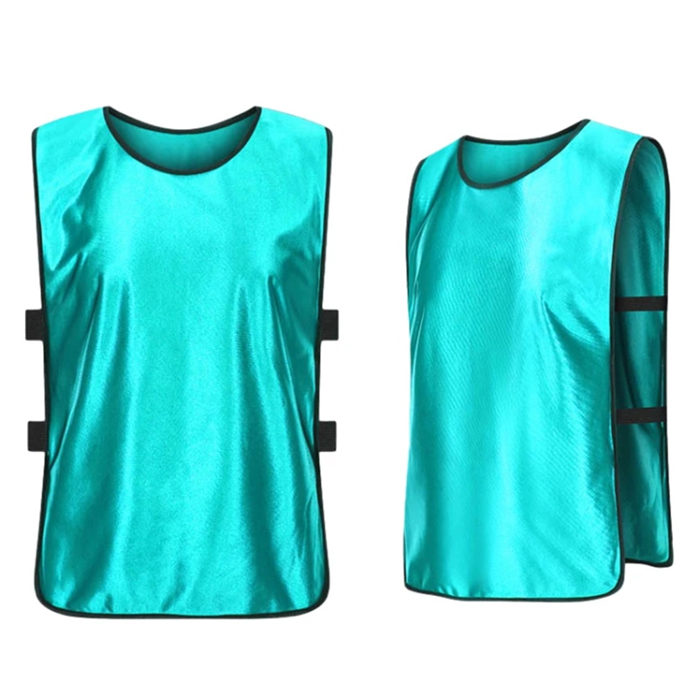 Promotional Football Basketball Marathon Team Bibs Custom Polyester Sports Training Vest With Logo