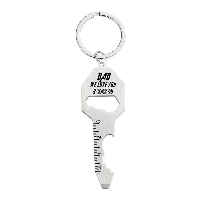 Metal keychain