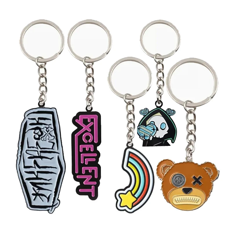 Metal keychain