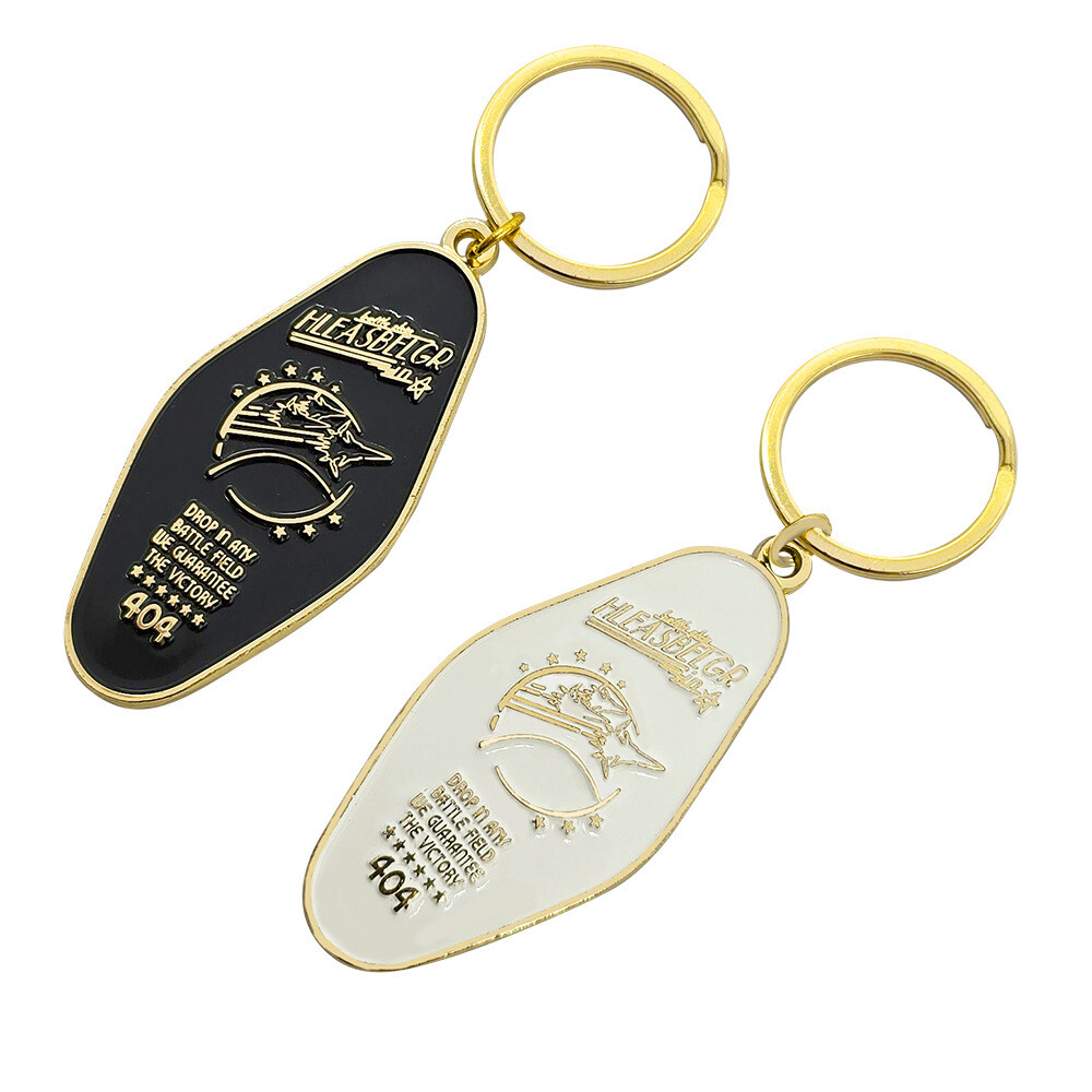 Metal keychain