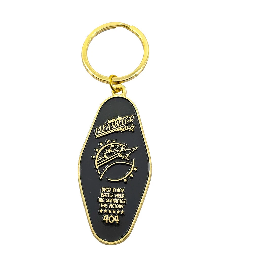 Metal keychain