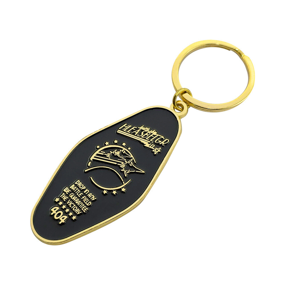 Metal keychain