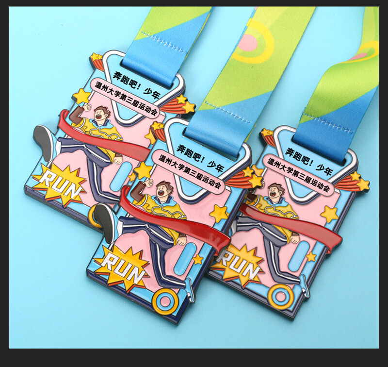Custom Track & Field Running Medals - Commemorate Your Contest