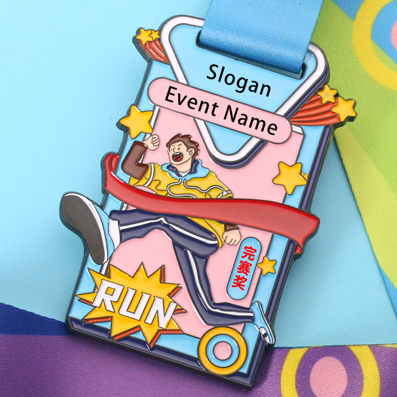 Custom Track & Field Running Medals - Commemorate Your Contest