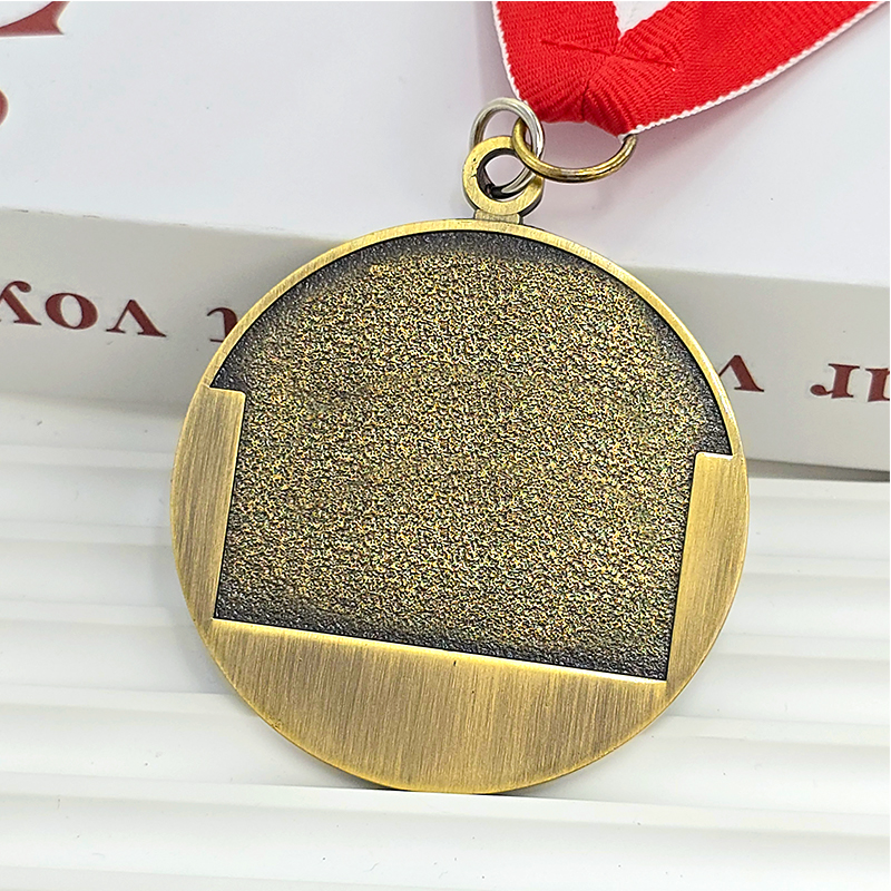 Vintage bronze relief wakeboarding medal US Championship commemorative medal Metal texture sports honor medal