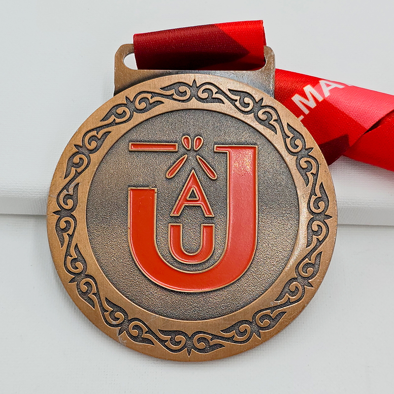 Fitness and bodybuilding competition metal medal set, commemorating global fitness/Australia-Asia natural bodybuilding and other competitions, globe/brand relief, professional competition collectible set.