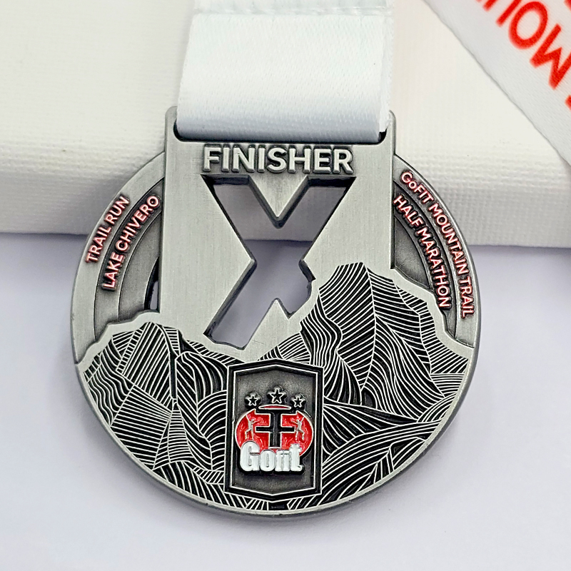 Zimbabwe Multi-Themed Metal Medal Set: Pink Ribbon Charity Run / Tai Chi Run / Independence Day Commemoration, etc.; Statue / Yin-Yang Relief; African-themed Race Collection Set.