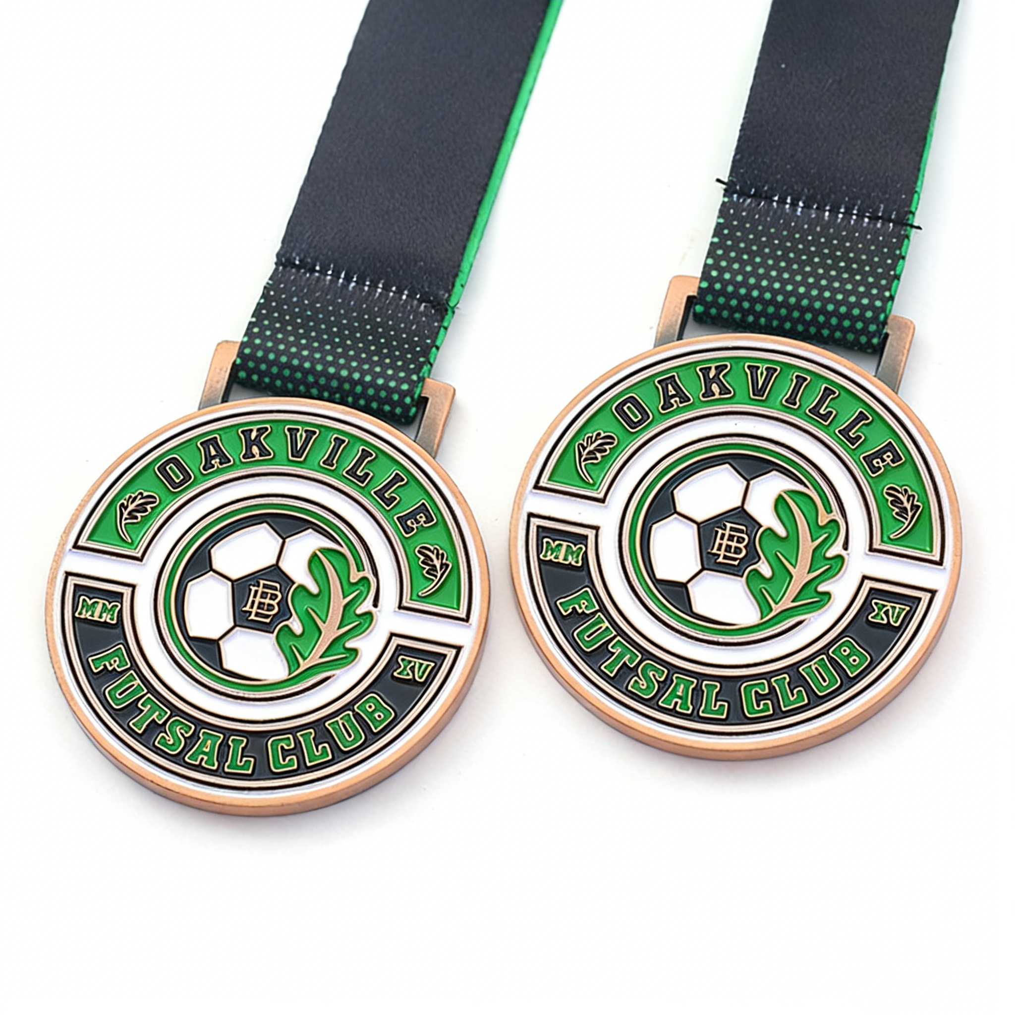 Customized metal medals for city-specific football tournaments and competitions, commemorative metal medals for autumn sports meets.