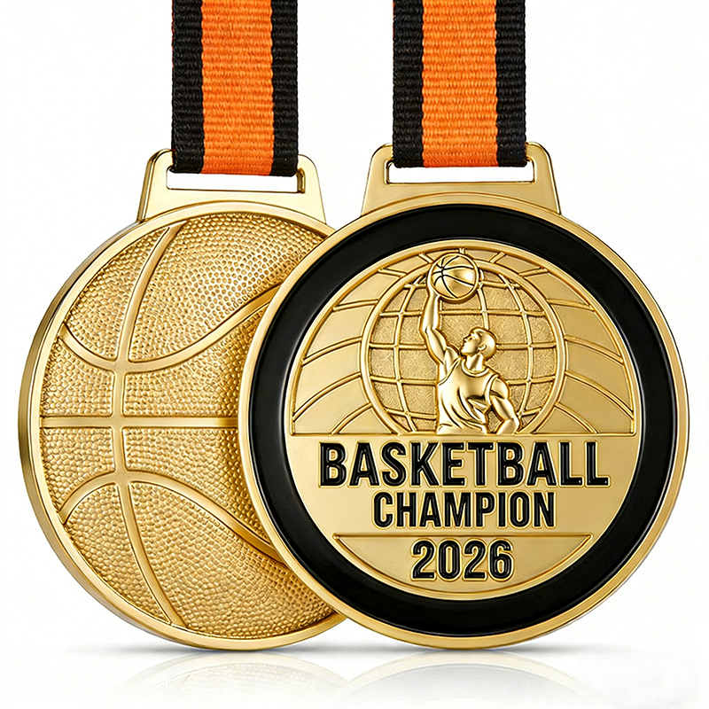 Wholesale and custom design of metal medals. Customize your own blank zinc alloy 3D gold medals, metal sports medals, and football medals.