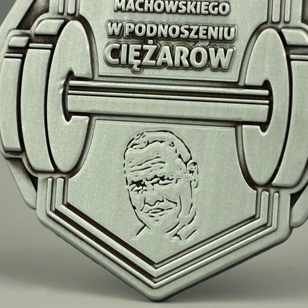 Custom-made medals for wrestling, judo, kung fu, karate, and taekwondo; gold-plated 3D epoxy medals.