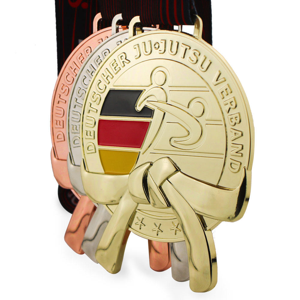 Manufacturer specializing in the design and customization of contortion medals, including 3D metal, gold, silver, and bronze contortion medals.