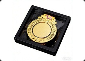 Transparent plastic gift box