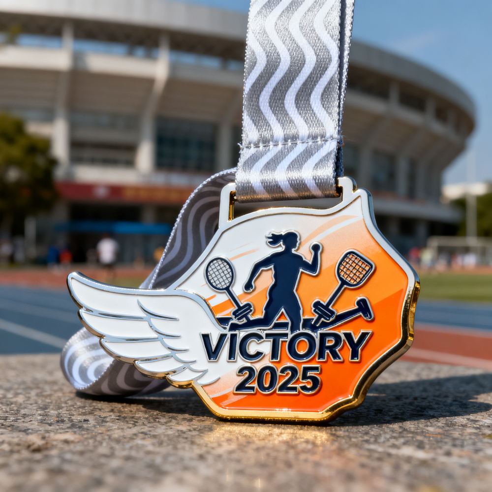 Logo design, gold, silver, bronze sports medals, hollow soft enamel die casting, 3D personalized basketball medals.