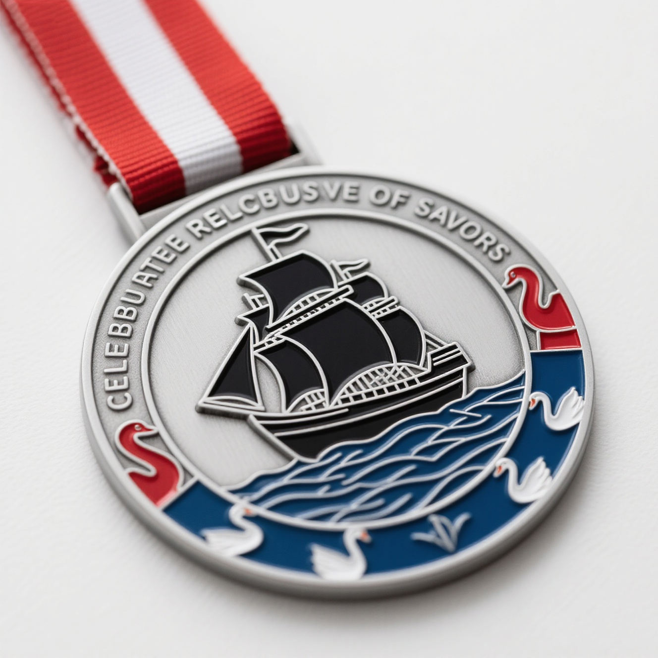 Gold Silver Sports Medals Zinc Alloy Personalized Logo Custom Enamel Award Medals Factory