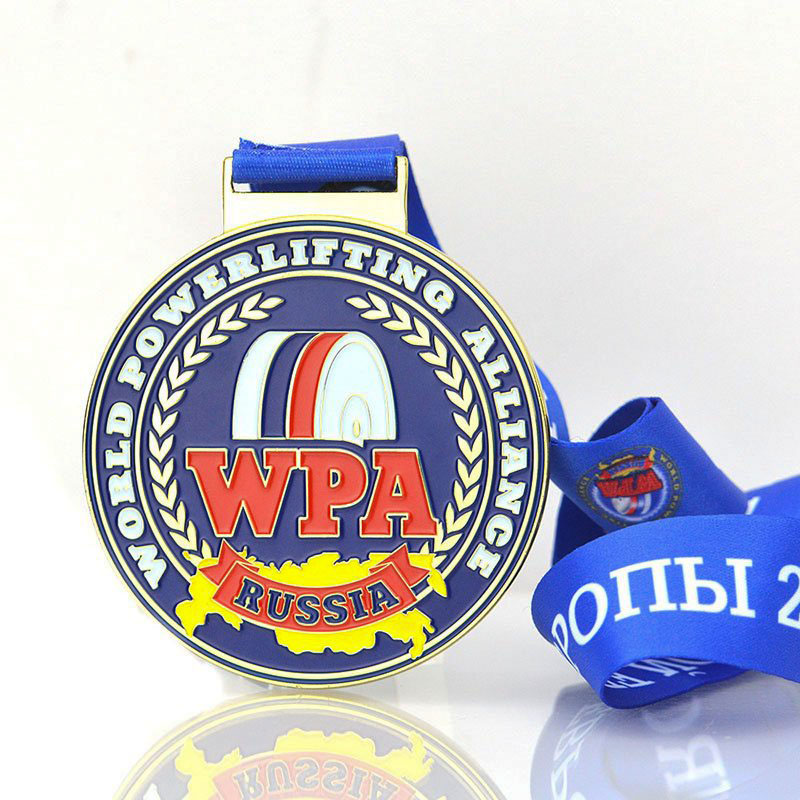 Bodybuilding Championship Medal - Double-sided 3D Embossed Bodybuilding Competition Honor Medal
