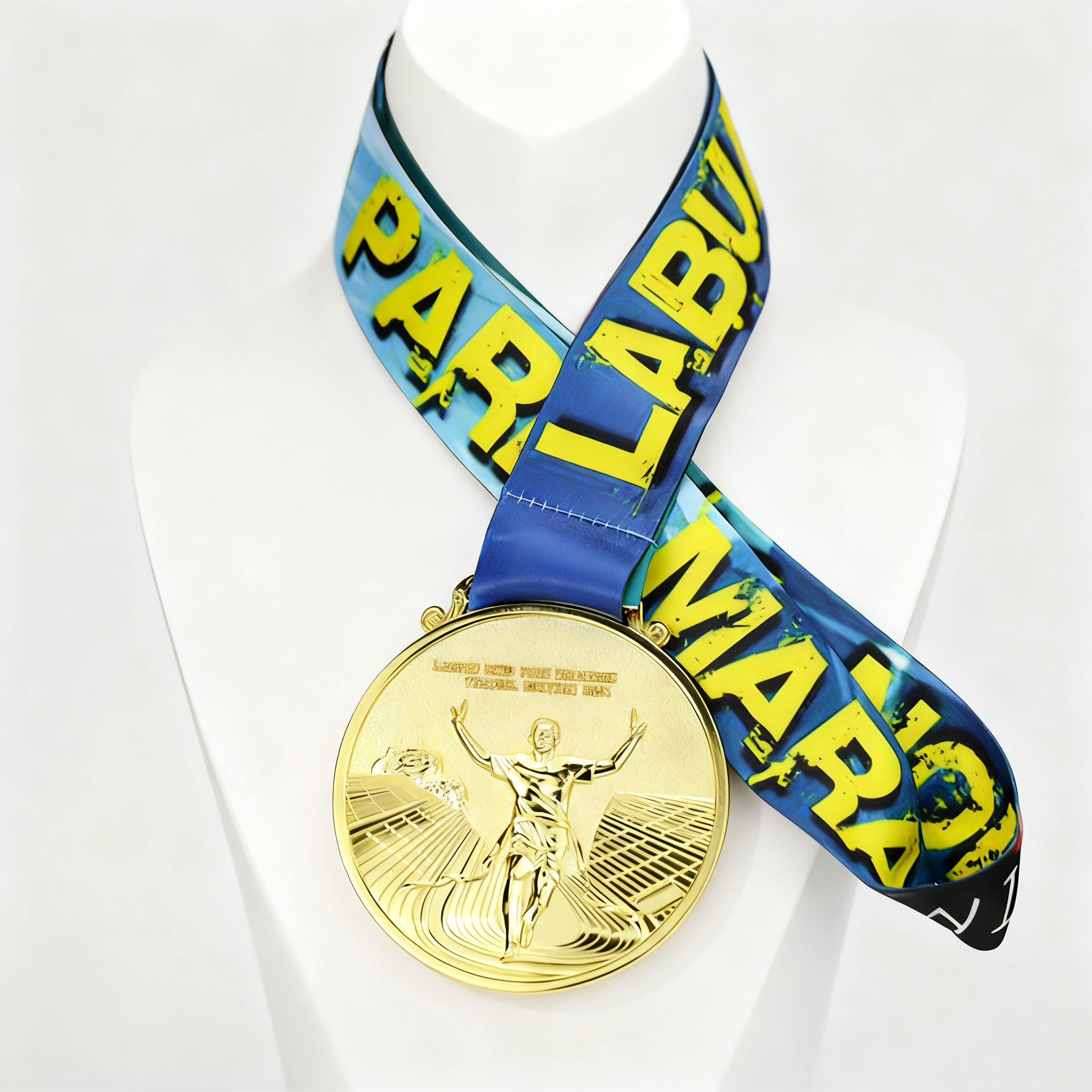 Wholesale Cheap Design Your Own Blank Zinc Alloy 3D Gold Award Marathon Running Custom Metal Sport Medal
