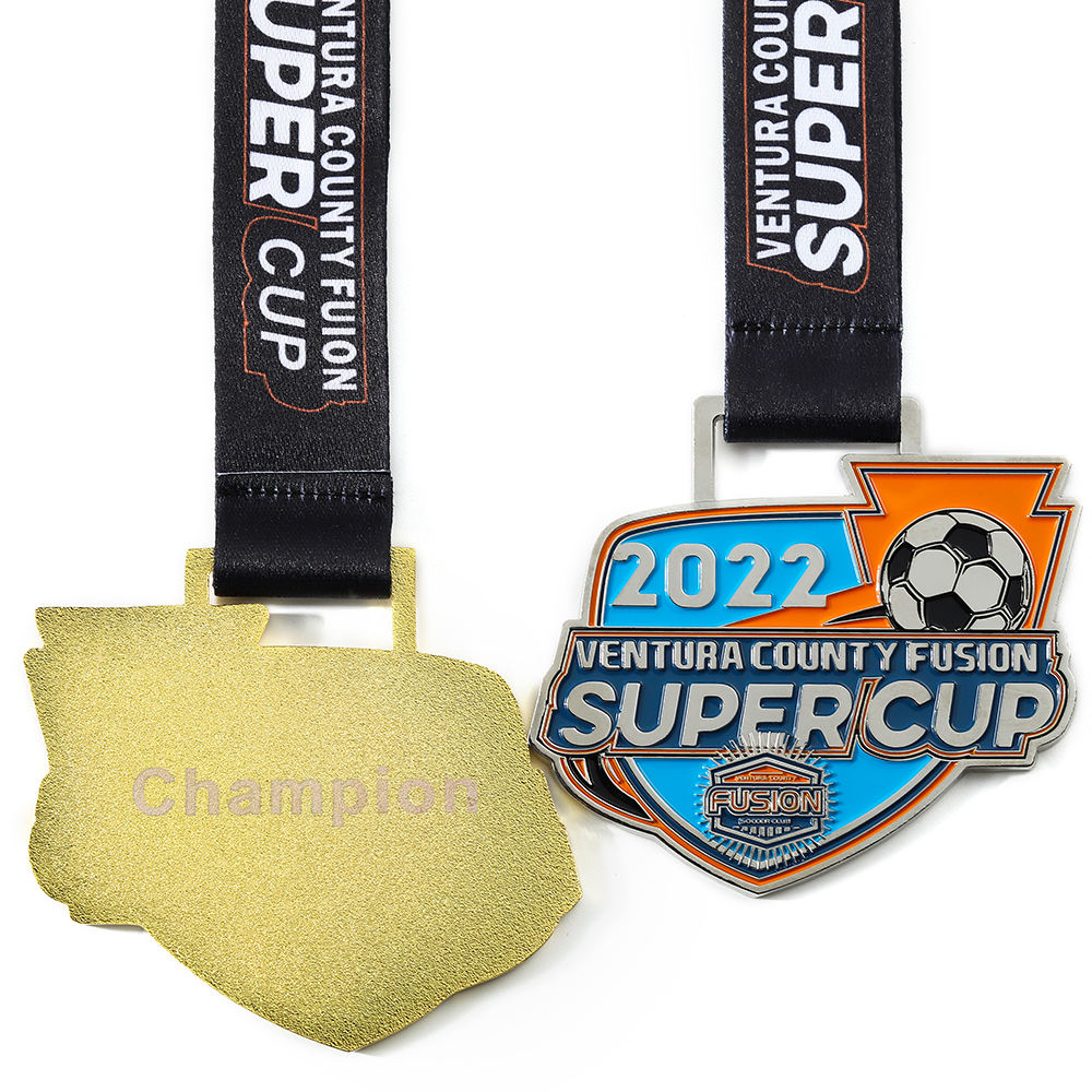 No Moq Custom Sport Karate Martial Arts Medals Metal Logo 3d Enamel Soccer Basketball Medallion With Ribbon