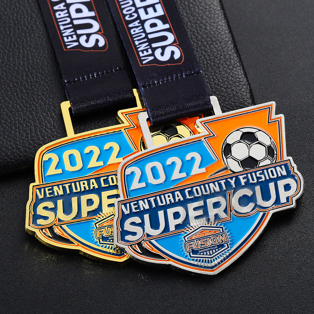 No Moq Custom Sport Karate Martial Arts Medals Metal Logo 3d Enamel Soccer Basketball Medallion With Ribbon