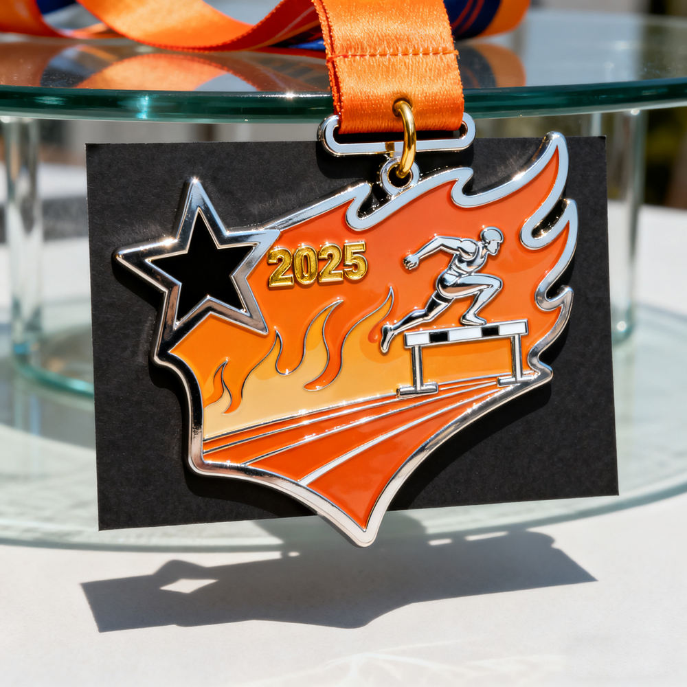 Manufacture Custom Medalla Personalized Metal Gold Silver Bronze Die Cast Sport Badminton Award Medal