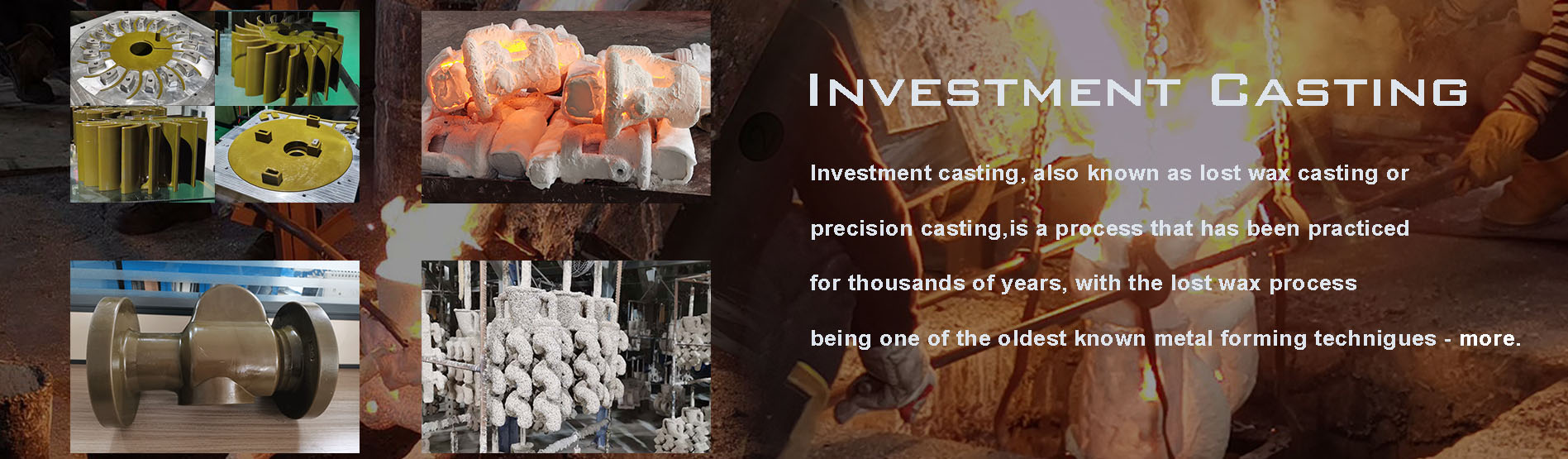 Lost wax casting foundry from China