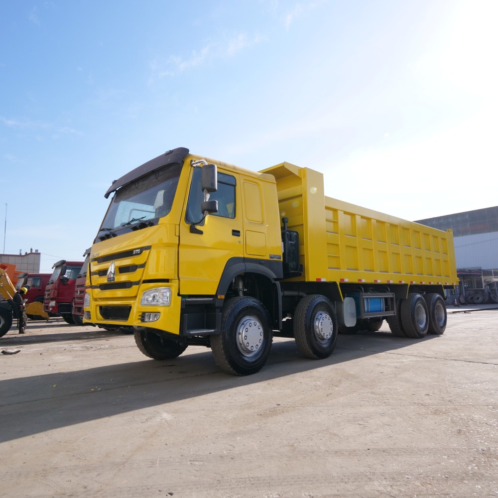 Used  HOWO 375HP 8×4 DUMP Truck