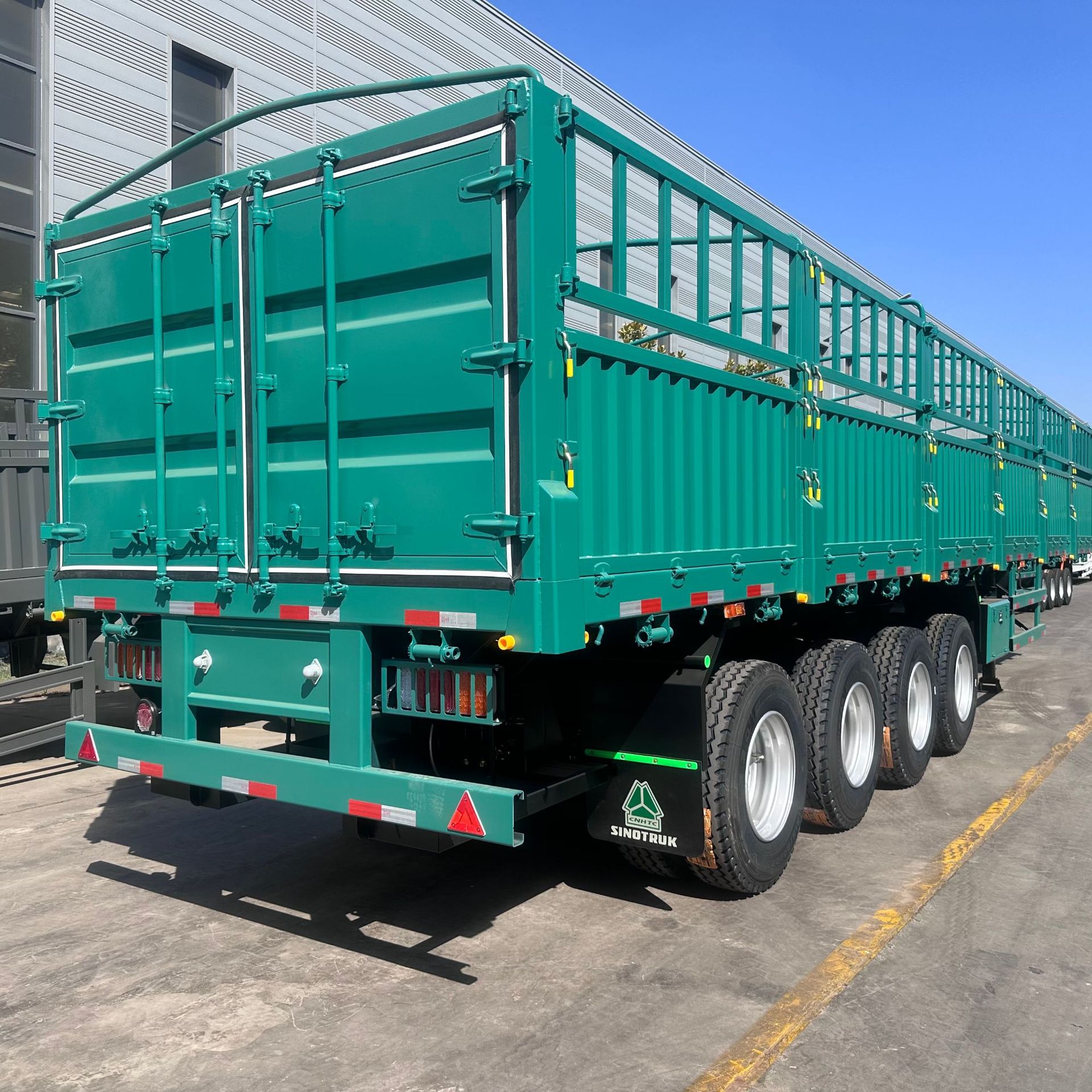 Fence Type Semi-Trailer-4 axis