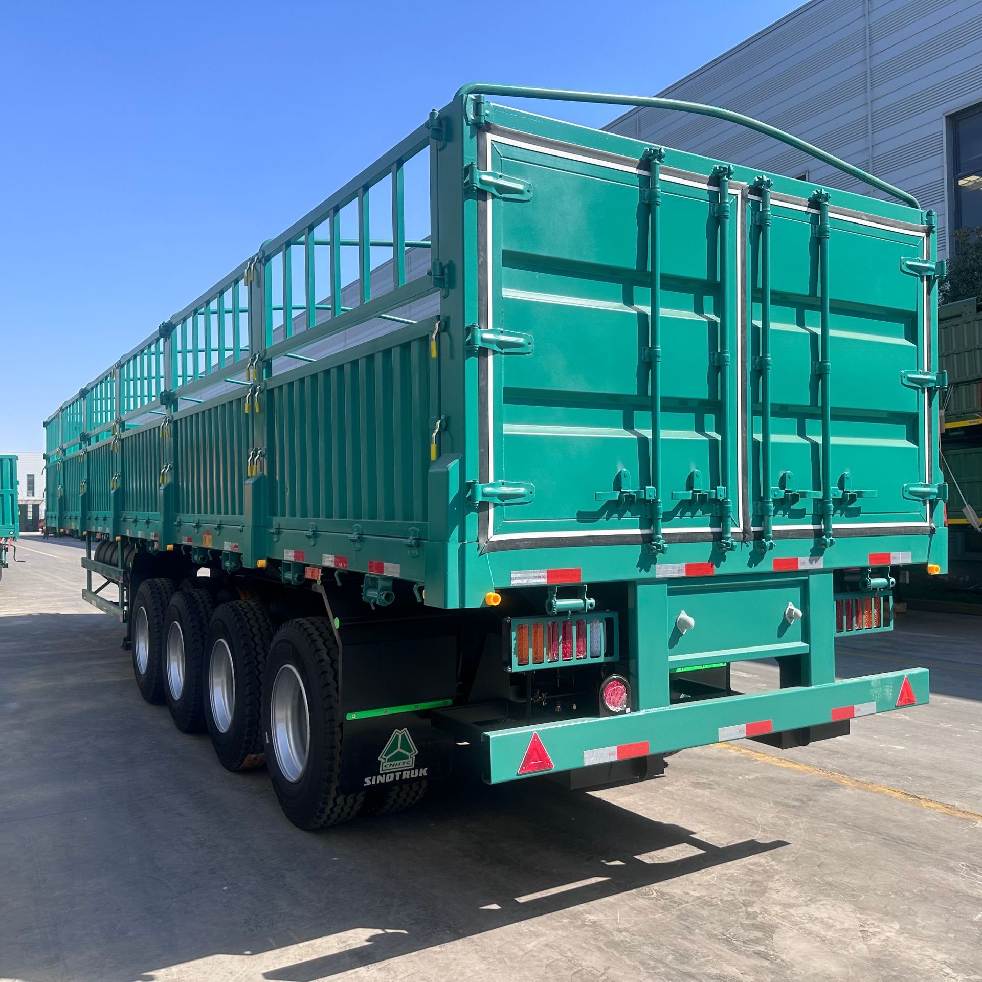 Fence Type Semi-Trailer-4 axis
