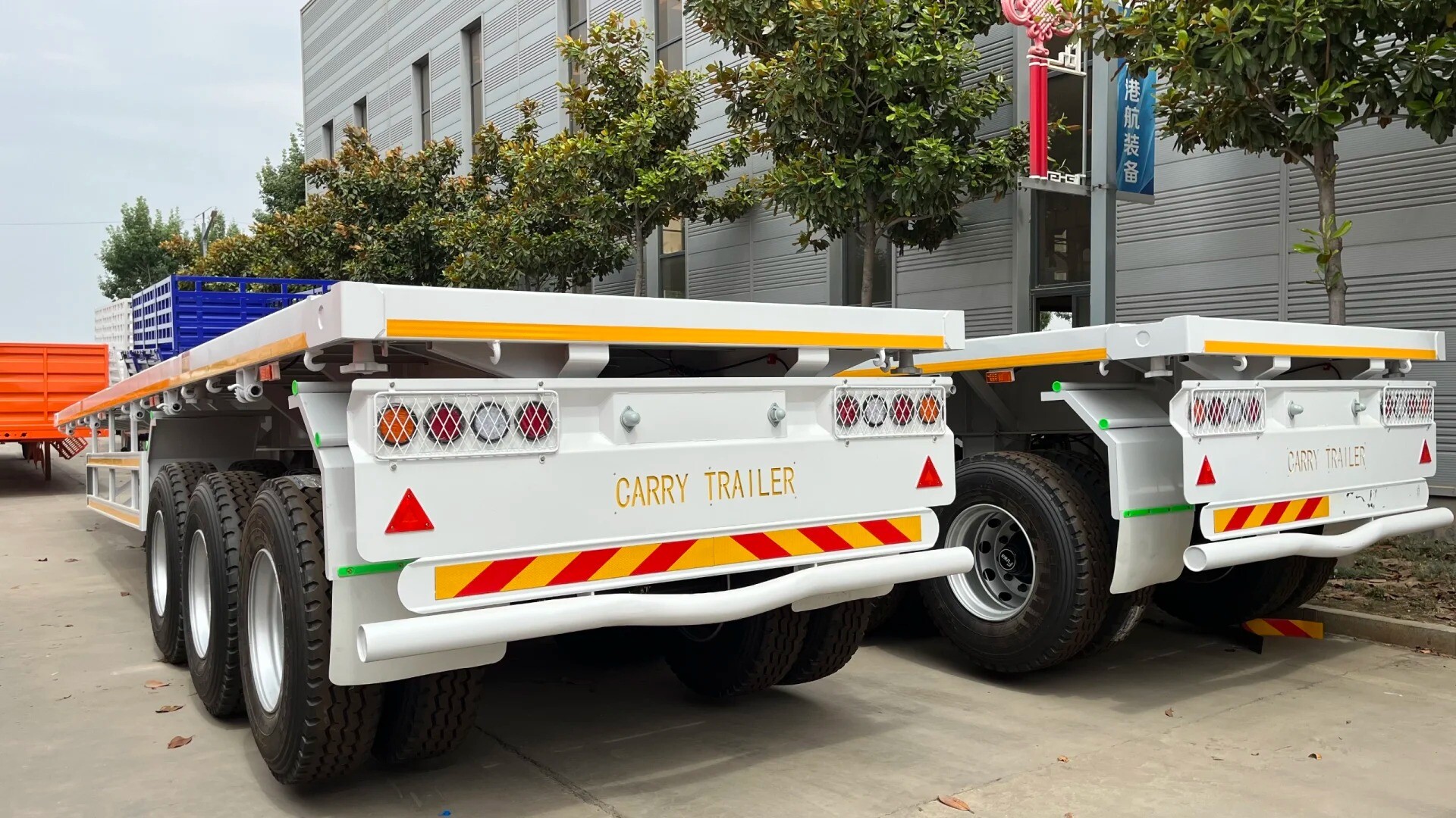 Flatbed Semi Trailer