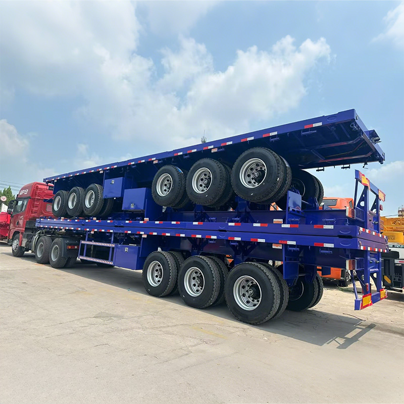 Container Flatbed Semi-trailer