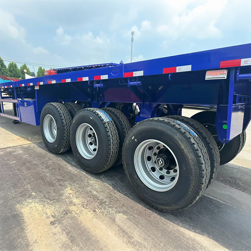 Container Flatbed Semi-trailer