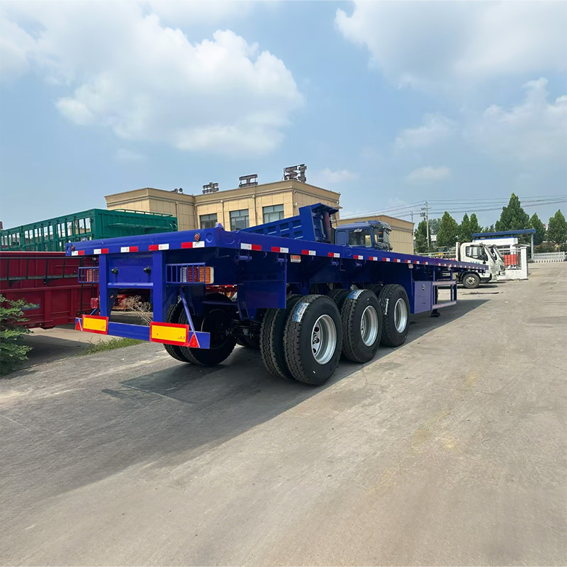 Container Flatbed Semi-trailer