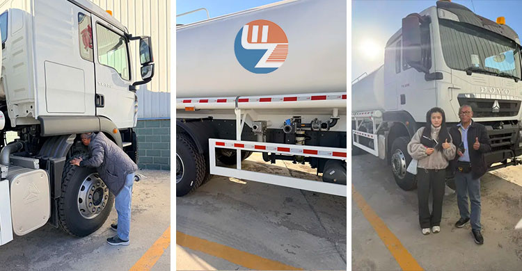 water tank truck