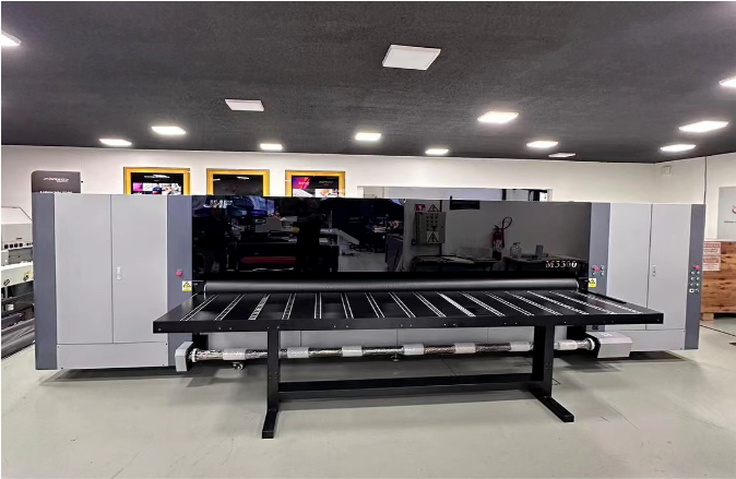 JHF Paving in the China-Brazil Industrial Printing Golden Age Peer Road