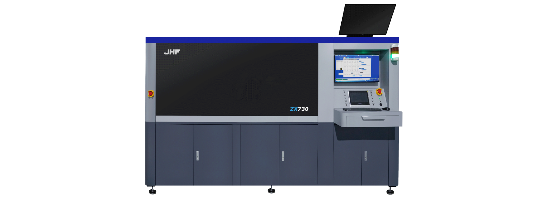 Imprimante à jet d’encre automatisée en ligne pour légendes ZX730