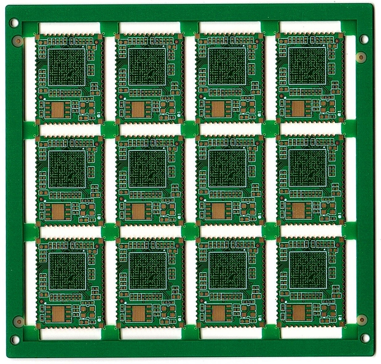 Semi Hole PCB Printed Circuit Board 