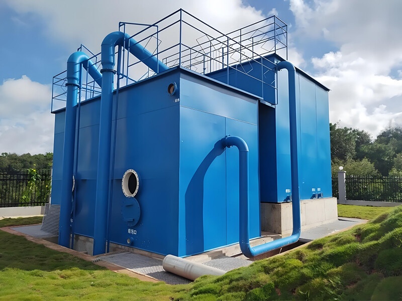 Integrated MBR Sewage Treatment Device