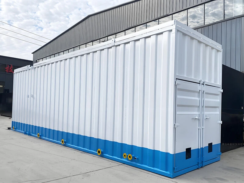 Integrated MBR Sewage Treatment Device